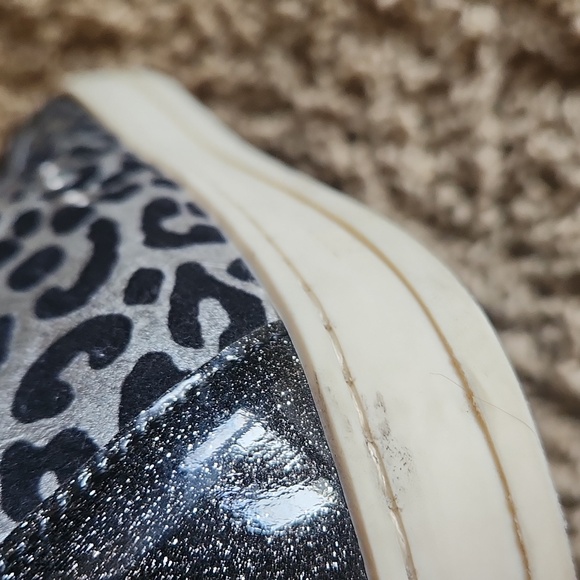 P448 Made In Italy Stylish Women's Leopard Print High-Top Sneakers With Zippers - Picture 14 of 16